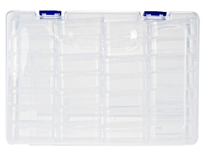 Clear Organization Box with 30 Removable Containers