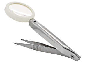 Tweezer with Magnifier