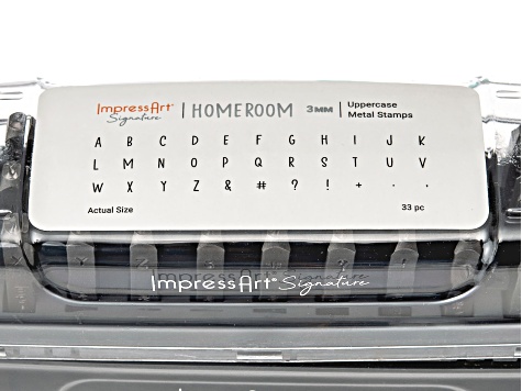 Impress Art ® Essential Hand Stamping Kit Signature Homeroom - JSTKIT0016