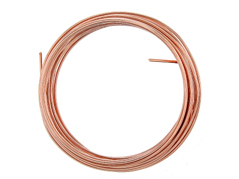 NATURAL COPPER 16 Gauge Round Wire / 10 Foot Roll / Artistic Wire –  StravaMax Jewelry Etc