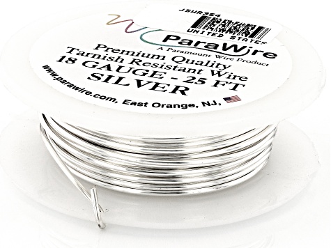 18g Tarnish Resistant Silver Wire appx 8 Yards Total