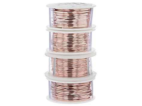 Wire Kit Includes Non-Tarnish Silver, Non-Tarnish Gold and Rose Gold Tones in 18, 20, 24, 28 Gauge