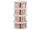 Wire Kit Includes Non-Tarnish Silver, Non-Tarnish Gold and Rose Gold Tones in 18, 20, 24, 28 Gauge