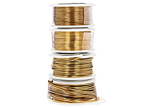 Wire Kit Includes Gold Tone, Vintage Bronze Tone, and Silver Tone in 18, 20, 24, 28 gauge