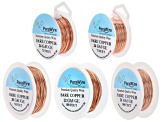 Bare Copper Wire in 20, 22, 24, and 26 Gauge Total of appx 525 Feet