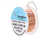 Bare Copper Wire in 20, 22, 24, and 26 Gauge Total of appx 525 Feet