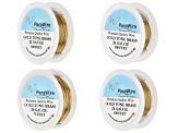 Bare Gold Wire in 20, 22, 24, and 26 Gauge Total of appx 525 Feet