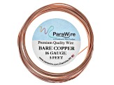 Copper, Brass, & Fine Silver 16 Gauge Wire Kit of 3 Approximately 5 Ft Each