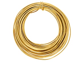 Jeweler's Brass 16 Gauge Wire Spool Total of 40 Feet