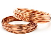 Bare Copper Wire Kit in Round 14, 16, 18, 20, 22, & 28g And Half Round 12 & 20g Assorted Lengths