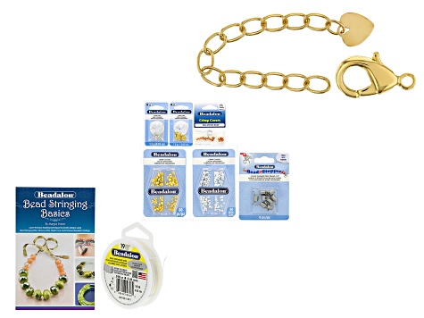 Essential Stringing Supplies with Large 15mm Clasp