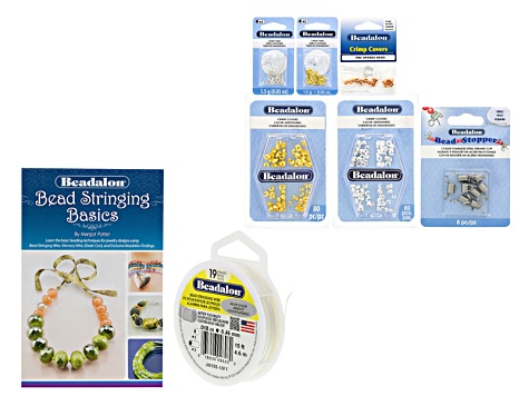 Essential Stringing Supplies with Large 15mm Clasp