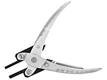 Picture of Parallel Bail Making Pliers Smooth Jaw with Spring appx 140mm in length