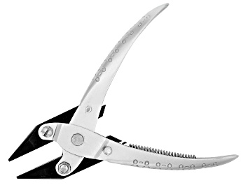 Picture of Parallel Chain Nose Pliers Smooth Jaw with Spring appx 140mm in length