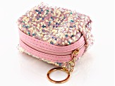 Pre-Owned Jewelry Essentials Kit in Pink Sequin Zippered Pouch