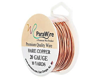 10 Feet. 14 Gauge Permanently Colored Wire Copper Colored