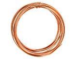 21 Gauge Square Wire in Bare Copper Appx 7 Yards
