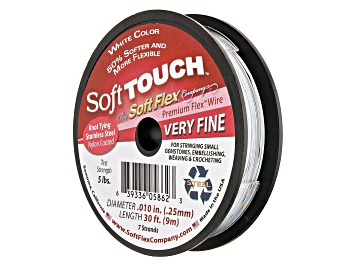 Soft Flex Pro Econoflex Hobby Beading Wire in Gold Color, Appx