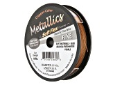 Soft Flex Bead Stringing Wire in Copper Color, Appx .014" Fine Diameter, Appx 30ft