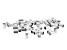 Soft Flex Sterling Silver Crimp Tubes Appx 2x2mm, Appx 50 Pieces