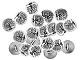 Antiqued Silver Tone Tree of Life Button Appx 20 Pieces