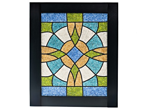 Calming Colors Stained Glass Bead Mosaic Art Kit - TUA002A | JTV.com