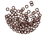 Vintaj 19 Gauge Jump Rings in Antiqued Copper Over Brass Appx 4mm Appx 115 Pieces