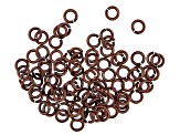 Vintaj 18 Gauge Jump Rings in Antiqued Copper Over Brass Appx 5mm Appx 90 Pieces