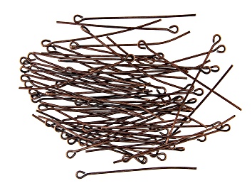 Picture of Vintaj Eye Pins in Antiqued Copper Over Brass Appx 1.5" in length Appx 65 Pieces