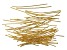 Vintaj Head Pins in 10k Gold Over Brass Appx 1.5" in length Appx 60 Pieces