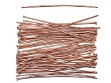 Vintaj Head Pins in Rose Gold Tone Over Brass Appx 1.5" in length Appx 60 Pieces