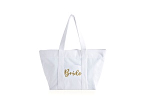 Shiraleah Sol Bride Tote, White