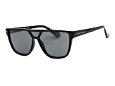 Prive Revaux Men's Surf City Black Square Frame / Gray Lenses Sunglasses