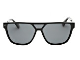 Prive Revaux Men's Surf City Black Square Frame / Gray Lenses Sunglasses