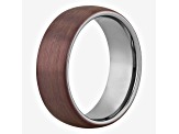 Tungsten Comfort™ Tungsten Bronze Domed Brushed Finish Band