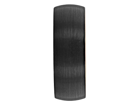 Tungsten Comfort™ Tungsten Black Ion Plated Outside and Rose Ion Plated Inside Band