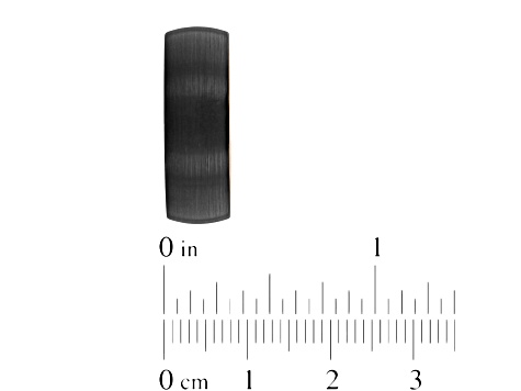 Tungsten Comfort™ Tungsten Black Ion Plated Outside and Rose Ion Plated Inside Band
