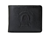 Black Leather Saint Wallet