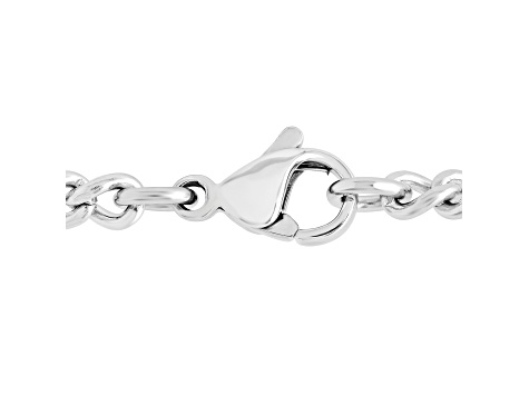 Stainless Steel Skull Pendant With Chain