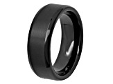Tungsten Comfort™ Tungsten Black Ion Plated Domed Band