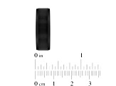Tungsten Comfort™ Tungsten Black Ion Plated Domed Band