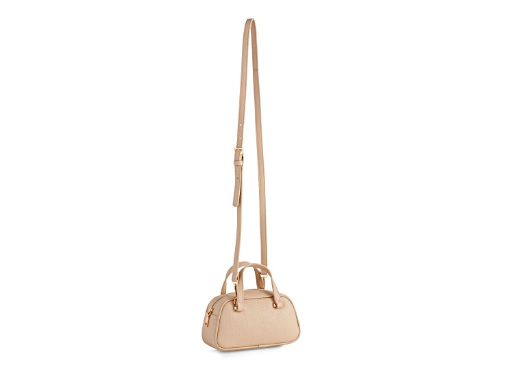 Vallerie Pebble Grain Mini Top Handle Tote, Pebble