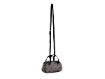 Vallerie Tweed Mini Top Handle Tote, Grey