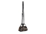 Vallerie Animal Pattern Mini Top Handle Tote, Leopard