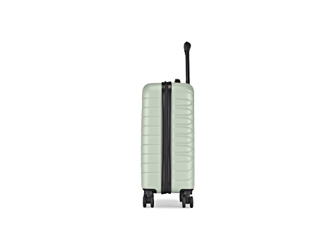 Bugatti Mecca 2 Piece Expandable Luggage Set in Aqua