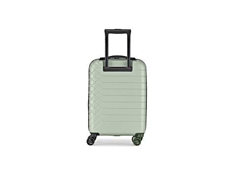Bugatti Mecca 2 Piece Expandable Luggage Set in Aqua