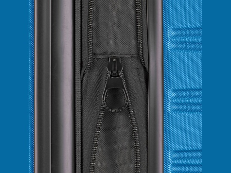 Bugatti Mecca 2 Piece Expandable Luggage Set in Azure