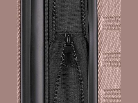 Bugatti Mecca 2 Piece Expandable Luggage Set in Blush