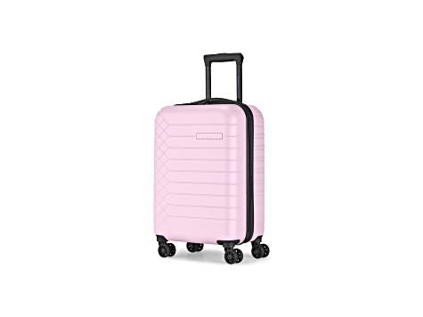 Bugatti Mecca 2 Piece Expandable Luggage Set in Pink