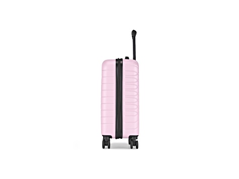 Bugatti Mecca 2 Piece Expandable Luggage Set in Pink